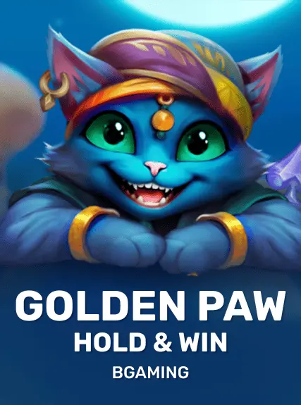 Golden Paw Hold & Win game tile