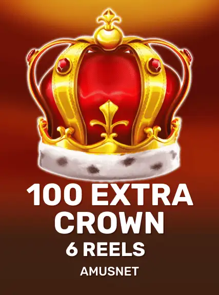 100 Extra Crown 6 reels game tile
